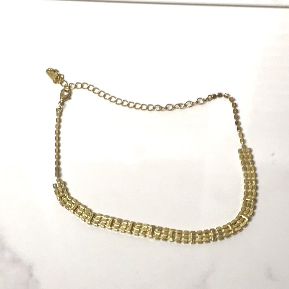 90s Celebrity Crystal Rhinestone Choker Necklace - Picture 6 of 6